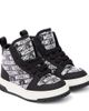 Moschino Kids Moschino Kids Logo high-top leather sneakers - 1