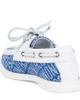 Moschino Kids Moschino Kids Logo leather-trimmed boat shoes - 2