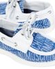 Moschino Kids Moschino Kids Logo leather-trimmed boat shoes - 4