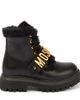 Moschino Kids Moschino Kids Logo leather boots - 4