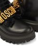 Moschino Kids Moschino Kids Logo leather boots - 5