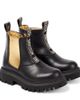 Moschino Kids Moschino Kids Logo leather Chelsea boots - 1