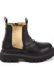 Moschino Kids Moschino Kids Logo leather Chelsea boots - 4