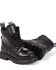 Moschino Kids Moschino Kids Logo leather combat boots - 6