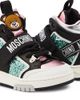 Moschino Kids Moschino Kids Logo leather high-top sneakers - 5