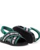 Moschino Kids Moschino Kids Logo leather sandals - 5