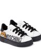 Moschino Kids Moschino Kids Logo leather sneakers - 1