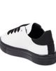 Moschino Kids Moschino Kids Logo leather sneakers - 3