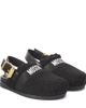 Moschino Kids Moschino Kids Logo slingback clogs - 1