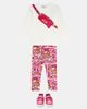 Moschino Kids Moschino Kids Printed cotton-blend top and leggings set - 2