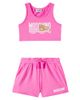 Moschino Kids Moschino Kids Teddy Bear cotton jersey shirt and shorts set - 1