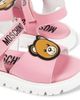 Moschino Kids Moschino Kids Teddy Bear leather sandals - 5