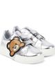 Moschino Kids Moschino Kids Teddy Bear leather sneakers - 1