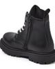 Moschino Kids Moschino Kids Teddy leather lace-up boots - 3