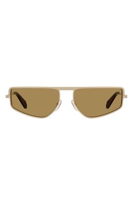 Moschino Moschino 59m Square Flat Top Sunglasses