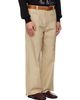 Moschino Moschino Beige Classic With Twist New Tailoring Trousers - 2