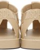 Moschino Moschino Beige Jelly Logo Lettering Sandals - 2