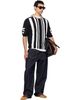 Moschino Moschino Black & White Sport Inspired Polo - 4