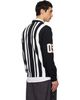 Moschino Moschino Black & White Sport Inspired Sweater - 3