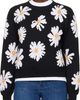 Moschino Moschino Black All Over Daisy Print Sweater - 1
