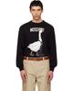 Moschino Moschino Black Archive Goose Sweater - 1