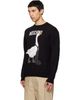 Moschino Moschino Black Archive Goose Sweater - 4