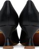 Moschino Moschino Black Duck Leather Heels - 2