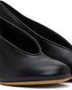 Moschino Moschino Black Duck Leather Heels - 4
