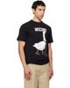 Moschino Moschino Black Goose Organic Cotton Jersey T-shirt - 2