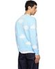 Moschino Moschino Blue Archive Cloud Organic Cotton Blend Sweater - 3