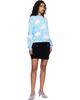 Moschino Moschino Blue Organic Cotton Blend Archive Cloud Sweater - 4