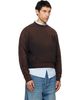 Moschino Moschino Brown 'M' Logo Sweatshirt - 2