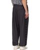 Moschino Moschino Gray & Navy Logo Tape Trousers - 3