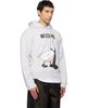 Moschino Moschino Gray Archive Goose Hoodie - 2
