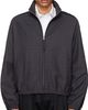 Moschino Moschino Gray Logo Tape Jacket - 1