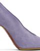 Moschino Moschino Purple Duck Suede Heels - 1