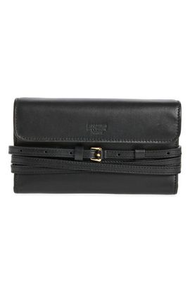 Moschino Moschino Soft Leather Wallet on a Chain