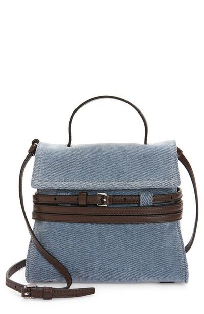Moschino Moschino Tie Me Denim Handheld Bag