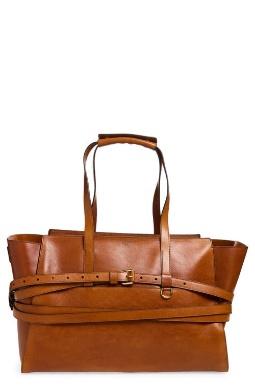 Moschino Moschino Tie Me Leather Tote