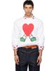 Moschino Moschino White All Over Hearts Sweater - 1
