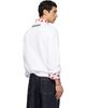 Moschino Moschino White All Over Hearts Sweater - 3
