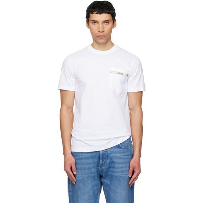 Moschino Moschino White 'Moschino Tape' T-shirt