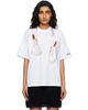Moschino Moschino White Organic Cotton Jersey T-shirt - 1