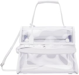 Moschino Moschino White 'Tie Me' Medium Bag
