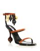 Moschino Moschino Women's Beaded Satin Sandals - 1
