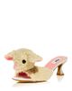 Moschino Moschino Women's Dolly Lamb Kitten Mules - 1