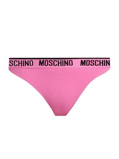 Moschino Moschino Women's Moschino Intimo Donna 2-Pack Logo Thong Set