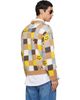 Moschino Moschino Yellow & Beige Wool & Cashmere Blend Sweater - 3