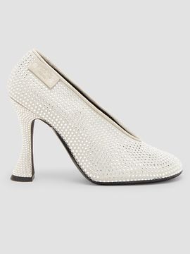 Moschino Women's 100MM Leather Duck Pumps
