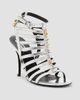 Moschino Women's 100MM Logo Lettering Stiletto Sandals - 2